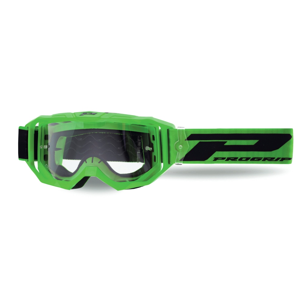 Goggles Pro Grip Vision Go - Green clear lens