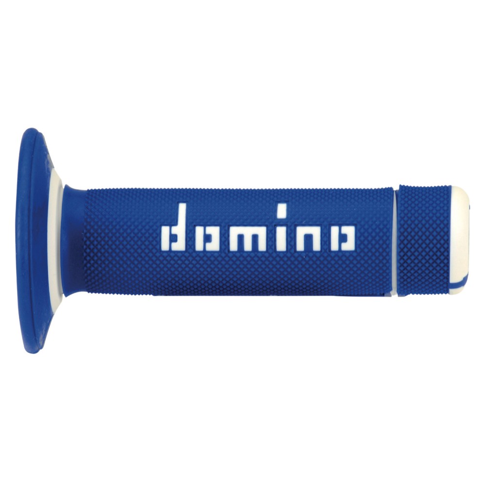 Pair of Grips off-road Domino A020 - blue white