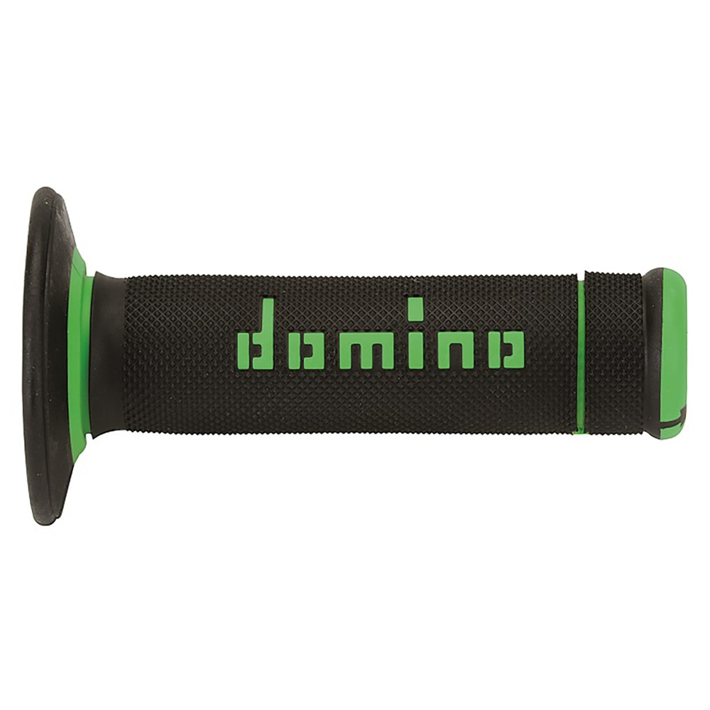 Pair of Grips off-road Domino A190 X-Treme - black green