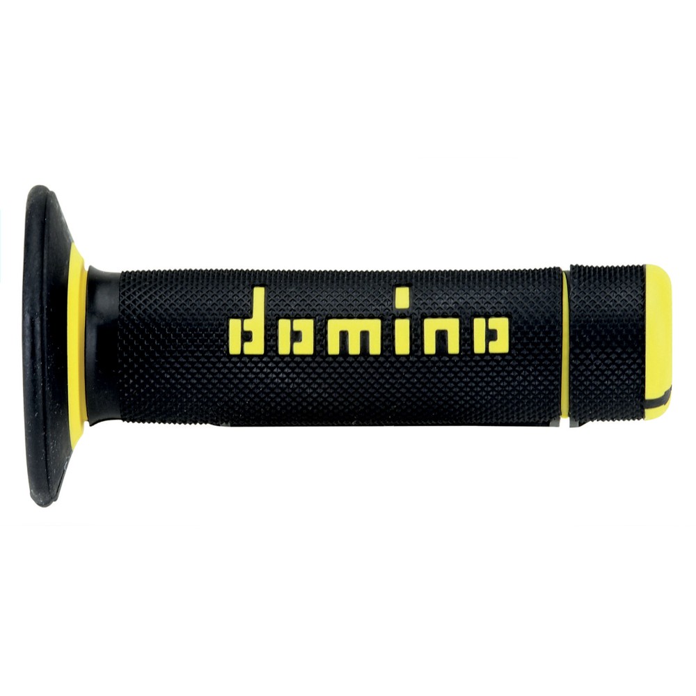 Pair of Grips off-road Domino A190 X-Treme - black yellow