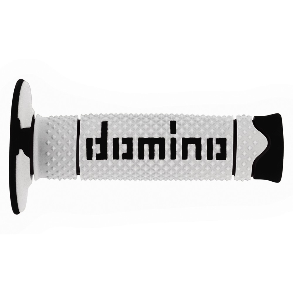 Pair of Grips off-road Domino A260 - white black