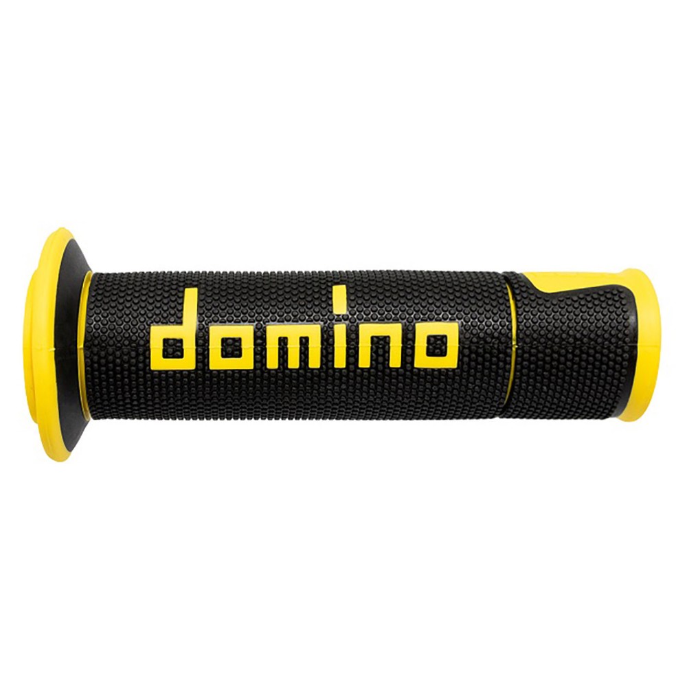 Pair of Grips Domino A450 - black yellow A4504740B7