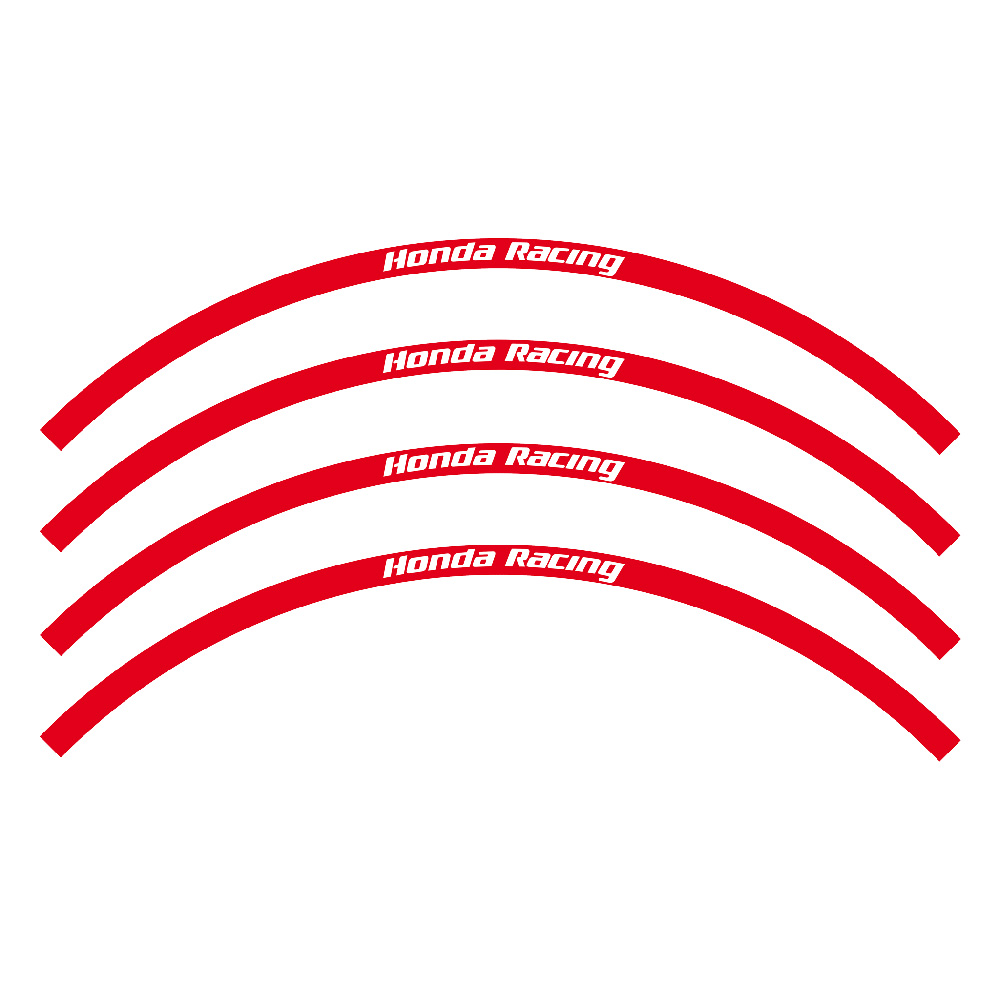 Kit sticker Wheel Honda Racing red BL-5068R/60
