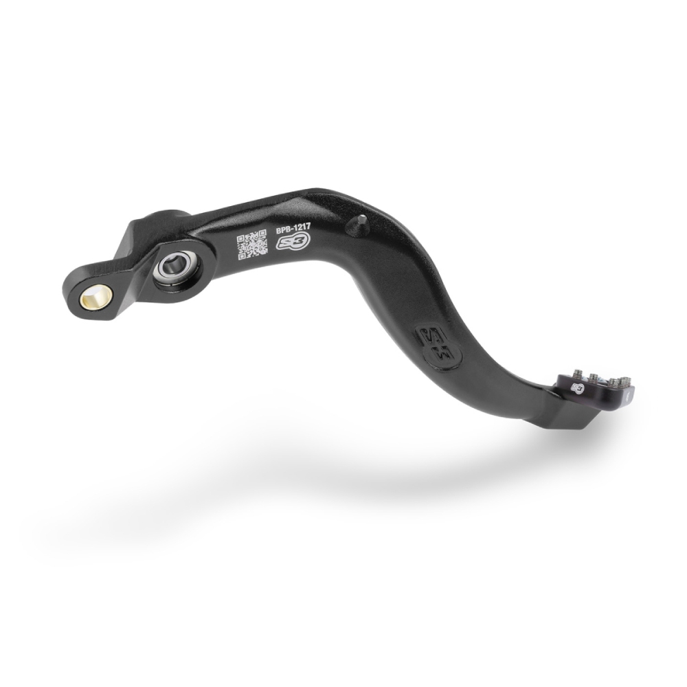 Brake Pedal S3 Beta RR 125 2T (19) black BPB-1217-B