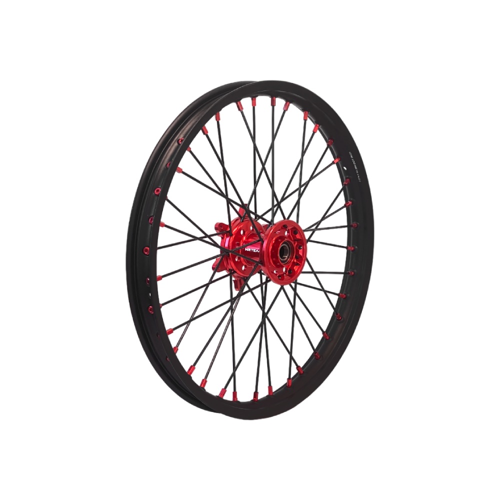 Wheel Fantic 450 XEF (22-24) front 21x1.60 red DS50.FB32R