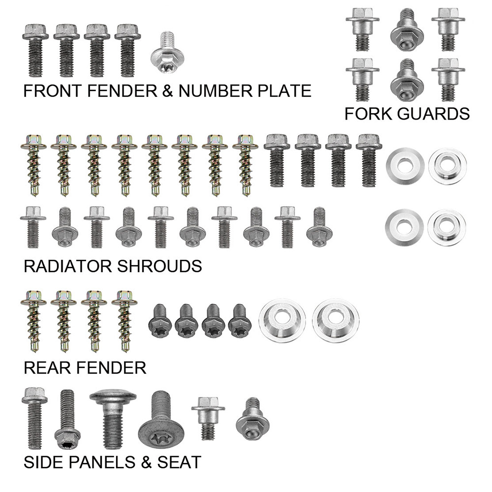 Plastics Screw Kit KTM 150 SX (16-21) DS89.5504