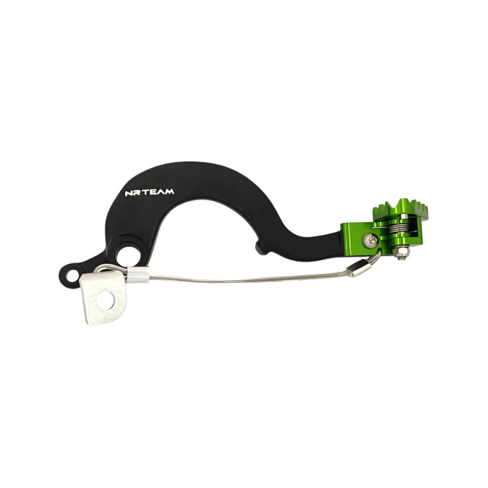 Brake Pedal NRTeam Kawasaki KX 125 (04-08) green DS93.0036V