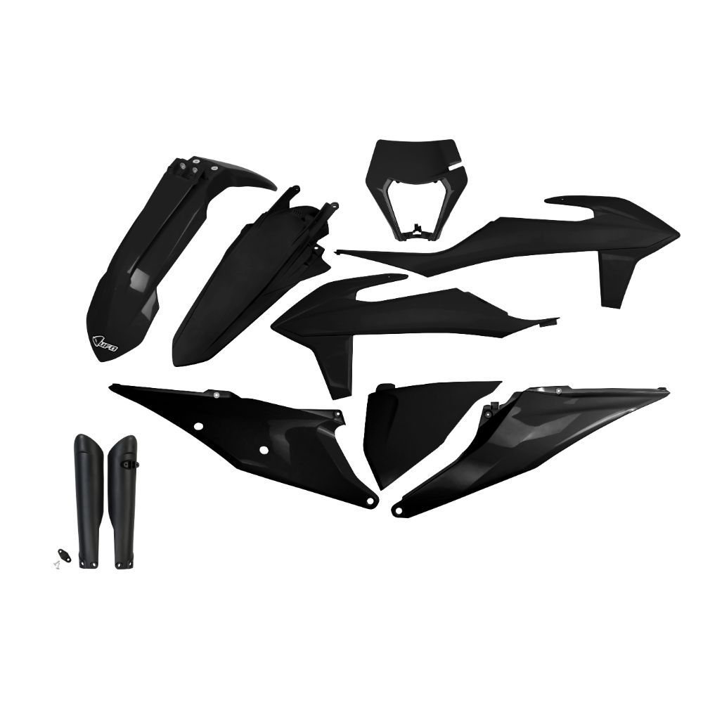 Plastics kit KTM 250 EXC (20-23) - colour black KTKIT527F-001