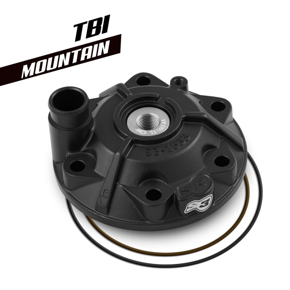 Cylinder head S3 KTM 300 EXC (24-27) - Mountain black MTN-163-300-B