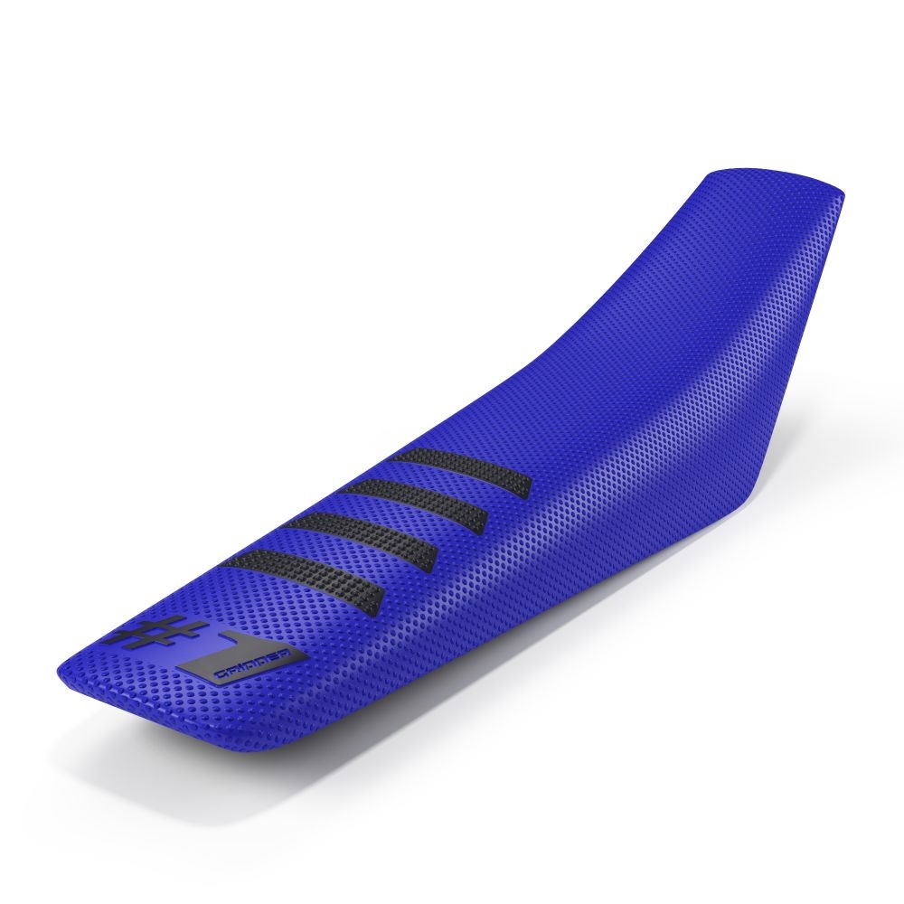 Universal seat cover Onegripper - Ribbed blue and black