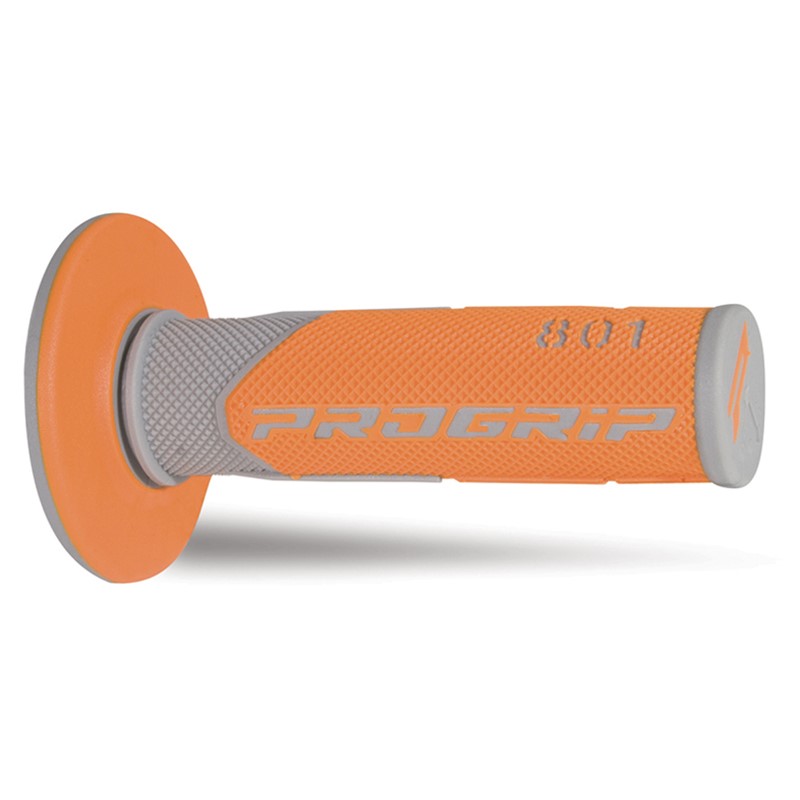 Pair of Grips off-road Pro Grip 801 - grey orange