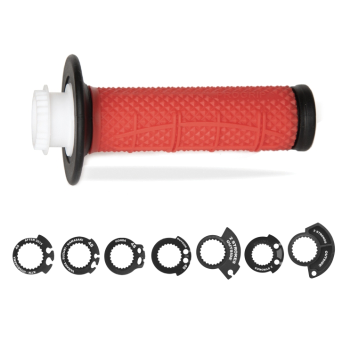 Pair of Grips Lock-On Pro Grip 809 - black red PG-809-125