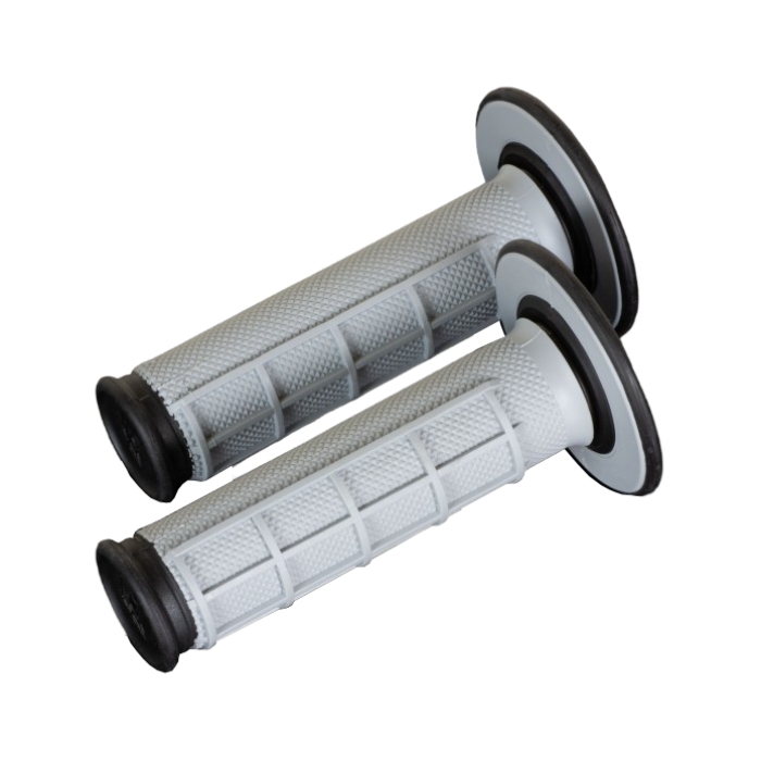 Pair of Grips off-road Renthal Dual Half Waffle - black grey