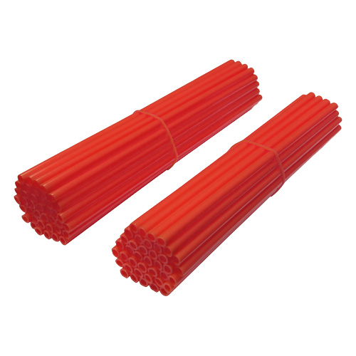 Set of 80 spoke covers red