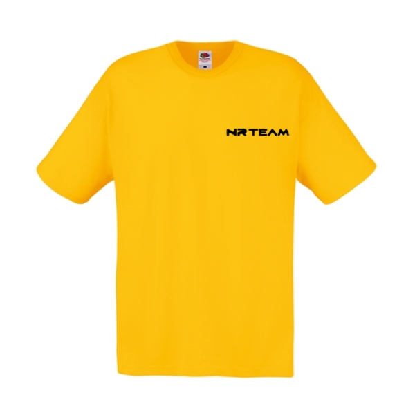 T-shirt NRTeam yellow - Size L