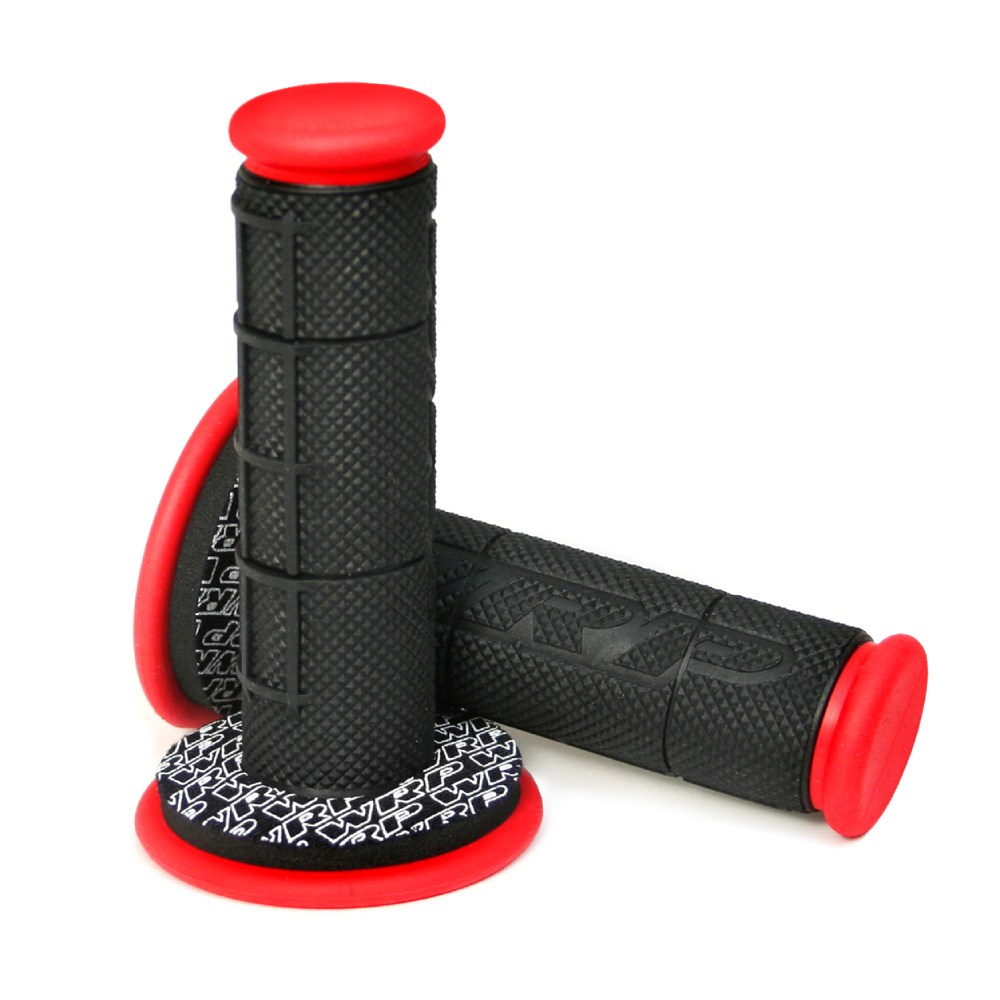 Pair of Grips off-road WRP e donut - red black